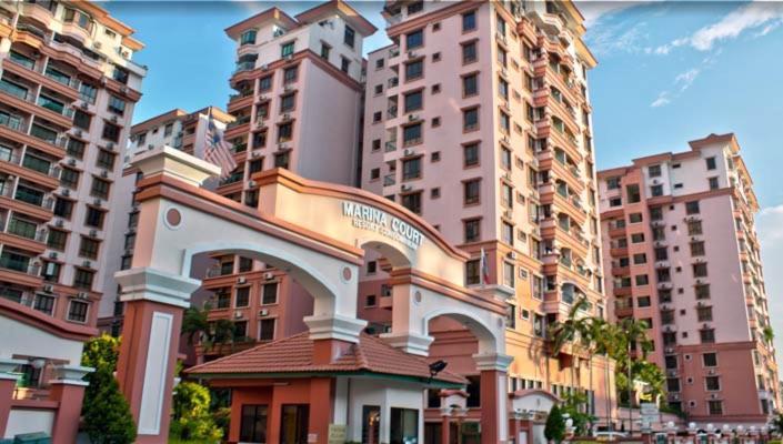 Homestay Marina Court Kota Kinabalu Bagian luar foto